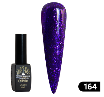 Гель лак BLACK ELITE 164, Global Fashion 8 мл