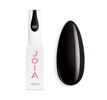 Гель-лак JOIA vegan 059 черный 6 мл (4820259340599)