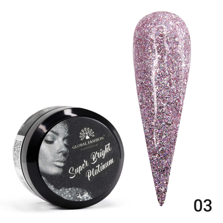 Гель краска Super Bright platinum, 5 гр 03