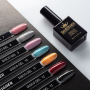 Світловідбивний гель-лак №9 (Орхідея), 9 мл. - Disco gel polish Designer