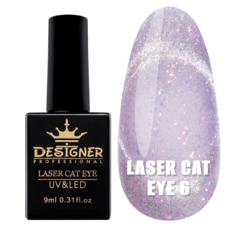 Гель-лак Laser Cat Eye №6, 9 мл., Designer (Котяче око)