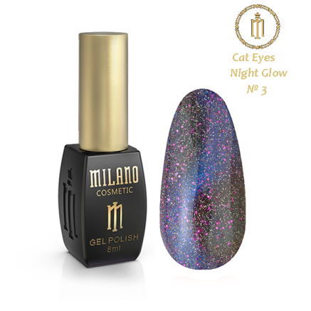 Гель лак Night Glow Cat Eyes 8 мл. №03