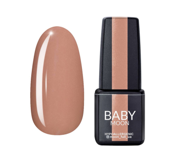 Гель-лак Baby Moon Pastel 002 рожевий капучино з дрібним шиммером. 6 мл (5908254001437)
