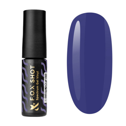 Гель-лак F.O.X Shot Spectrum Gel Vinyl 025 Atlant фіолетовий. 5 мл (2100994249121)