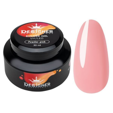 Strong Builder Gel 30 мл., Designer (Моделюючий гель), Powder Pink №3
