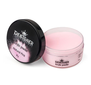 Acrylic Powder 55 г. (Natural pink). - акрилова пудра Designer