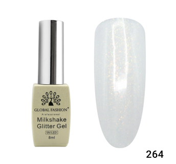 Гель лак Milkshake Glitter 8 мл, 264
