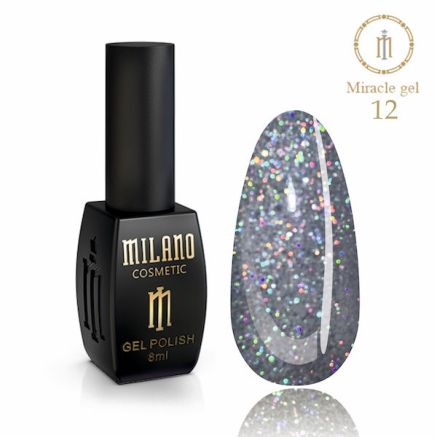 Гель лак Glame Miracle 8 Мл № 12