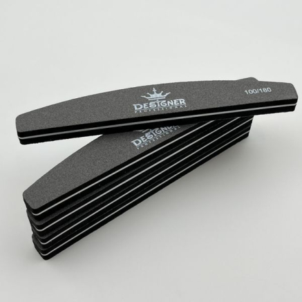 Баф півмісяць (Чорний 100/180 гріт.) - Designer