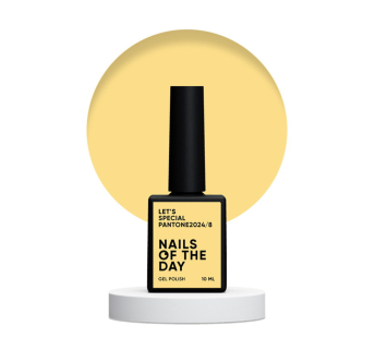 Гель-лак Nails Of The Day Lets Special Pantone2024/8 пыльно-желтый 10 мл (4823037943005)