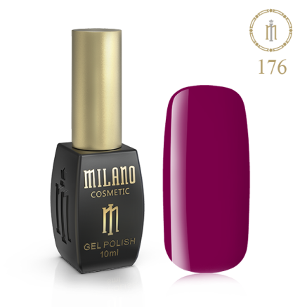 Гель лак MILANO 10ml № 176 (Сочная ягодка)