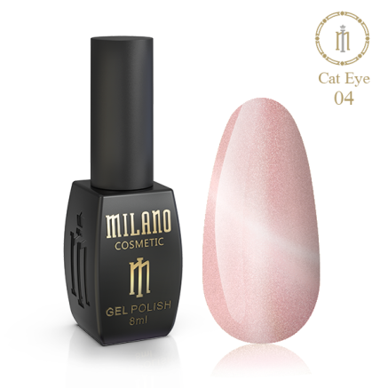 Гель лак Crystal Milano 8 мл № 04