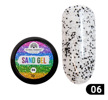 Гель-краска Sand gel Global Fashion 5 гр, 06