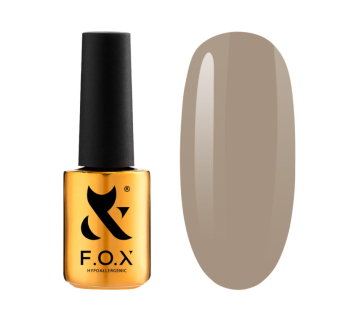 Гель-лак F.O.X Spectrum Gel Vinyl 160 Silver Mink кофе с молоком. 7 мл (2100994287413)