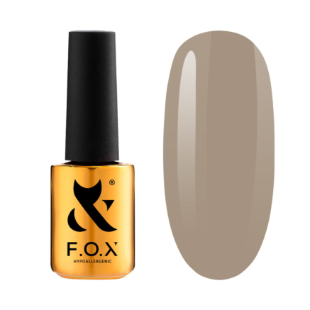Гель-лак F.O.X Spectrum Gel Vinyl 160 Silver Mink кофе с молоком. 7 мл (2100994287413)