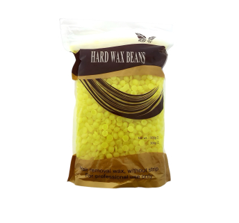 Горячий воск в гранулах Hard Wax Beans, желтый, 500 гр