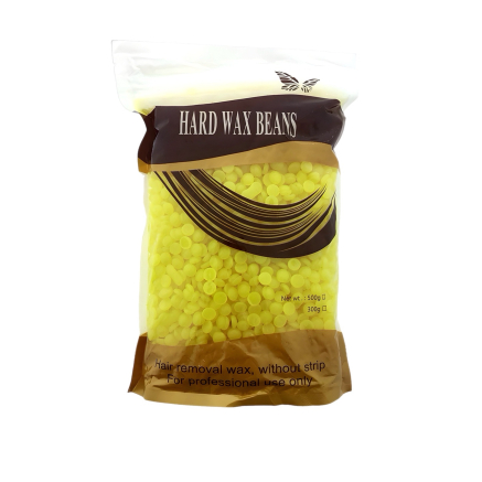 Гарячий віск у гранулах Hard Wax Beans, жовтий, 500 гр