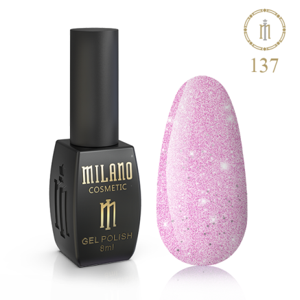 Гель лак MILANO 8 мл № 137 (Диаспора)