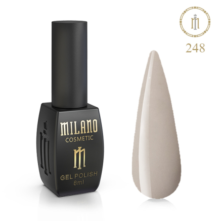 Гель лак MILANO 8 мл № 248