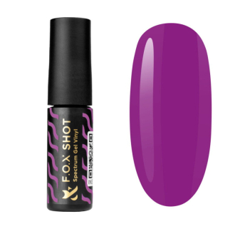 Гель-лак F.O.X Shot Spectrum Gel Vinyl 078 Pathos пурпурно-розовый. 5 мл (2100994249572)