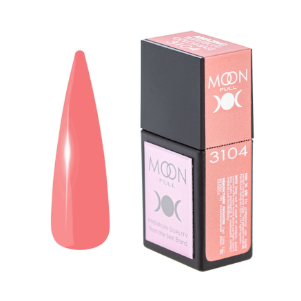 База цветная Moon Full Amazing Tutti Frutti Color Base 3104 персик 12 мл (5905123023460)
