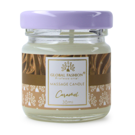 Масажна свічка Global Fashion, 30 ml, Caramel