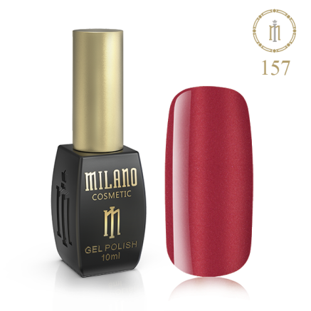 Гель лак MILANO 10ml № 157 (Манеж)