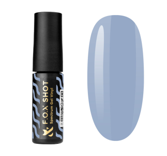 Гель-лак F.O.X Shot Spectrum Gel Vinyl 100 Anna васильково-голубой. 5 мл (2100994262397)
