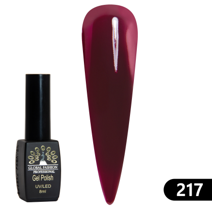 Гель лак BLACK ELITE 217, Global Fashion 8 мл