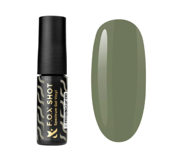 Гель-лак F.O.X Shot Spectrum Gel Vinyl 015 Traveller зеленый хаки. 5 мл (2100994249039)