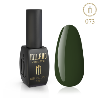 Гель лак MILANO 8 мл № 073 (Кленовый зеленый)