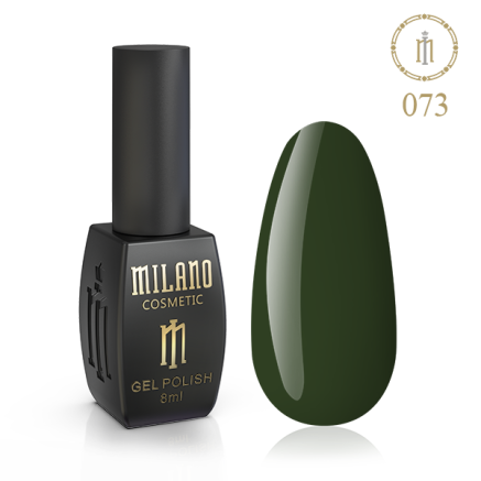 Гель лак MILANO 8 мл № 073 (Кленовый зеленый)