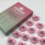 Nail Buff Heart Mini Pink (Рожевий) 180/240 грит - Designer баф у формі сердечка