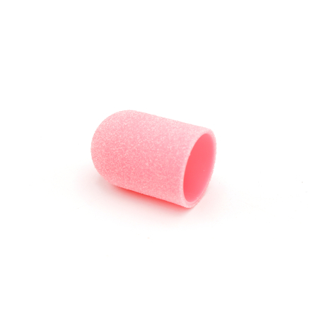 Ковпачки абразиву для педикюру, 16*25 мм #100, pink 1 шт.
