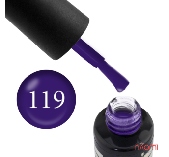 Гель-лак Oxxi Professional 119 темный фиолетовый, 10 мл