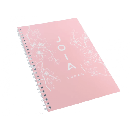 Блокнот на пружині в лінійку JOIA vegan, 10*15 см