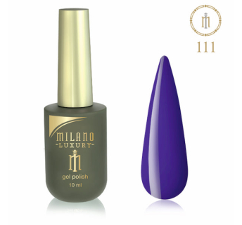 Гель лак MILANO LUXURY 10 мл № 111 (Пурпурно-синий)
