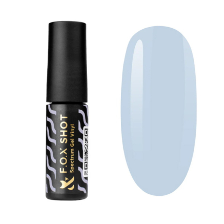 Гель-лак F.O.X Shot Spectrum Gel Vinyl 054 Titanium серо-сиреневый. 5 мл (2100994249404)