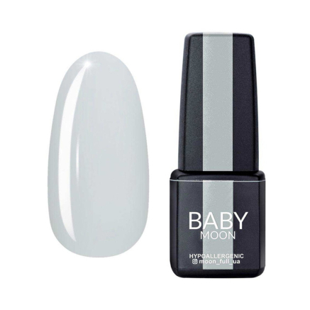 Гель-лак Baby Moon Sensual Nude 019 белый полупрозрачный. 6 мл (5908254002076)