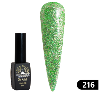 Гель лак BLACK ELITE 216, Global Fashion 8 мл