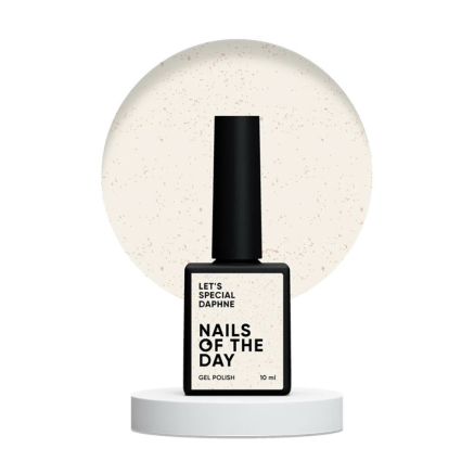 Гель-лак Nails Of The Day Lets Special Bridgerton 189 Daphne молочный с золотой поталью 10 мл (4826438000681)