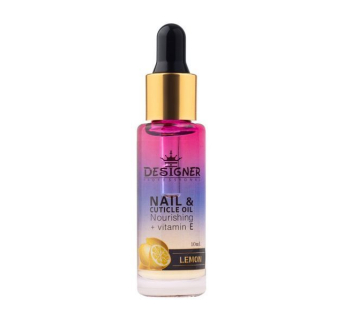 Олія для кутикули 10 мл. (Лимон №6) - Nail&Cuticle oil від Designer