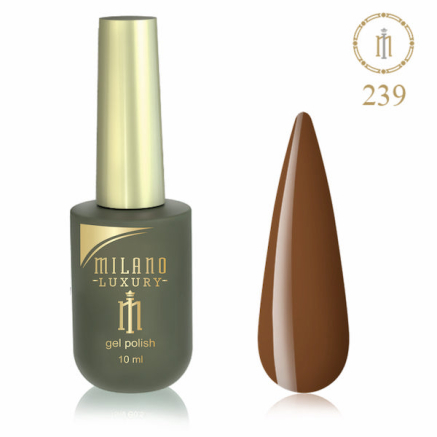 Гель лак MILANO LUXURY 10 мл № 239 (Верблюжий)