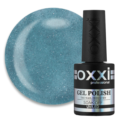 База камуфлююча Oxxi Professional Lurex Base 007. сіро-зелений. світловідбиваюча. 10 мл (2100994285303)