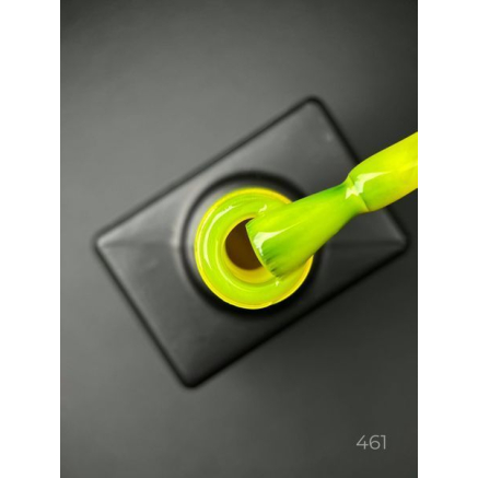 Гель лак Glow in the dark 461 Designer (9мл.) - люмінесцентний (світиться у темряві)
