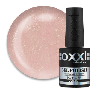 База камуфлирующая для гель-лака Oxxi Professional Cover Base Coat 009 телесный с нежными золотистыми шиммерами. 10 мл (2000994190631)