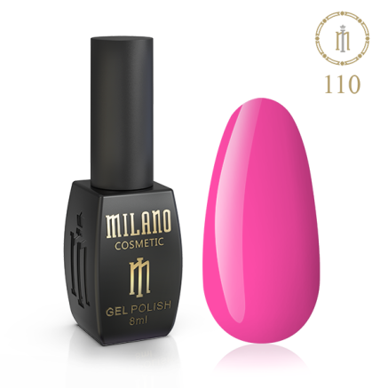 Гель лак MILANO 8 мл № 110 (Экзотический танец)