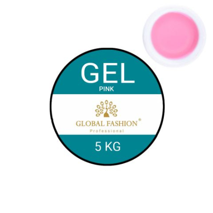 Гель Global UV Gel 5 kg рожевий