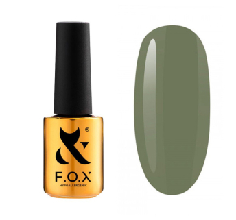 Гель-лак F.O.X Spectrum Gel Vinyl 015 Traveller зеленый хаки. 7 мл (2100994232611)