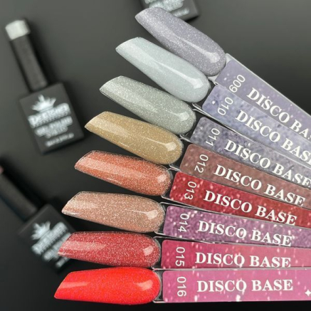 Світловідбивне базове покриття №15 (Полуничний), 9 мл. - Disco Color Base Designer